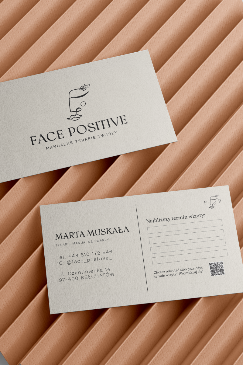 Free Business Card on Textured Paper Mockup 2